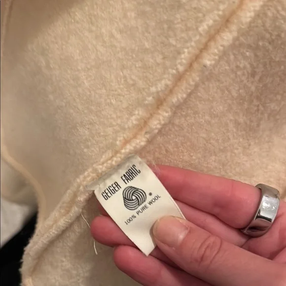Geiger of Austria Pure Wool Vintage Cream Women's Jacket - Picture 11 of 12